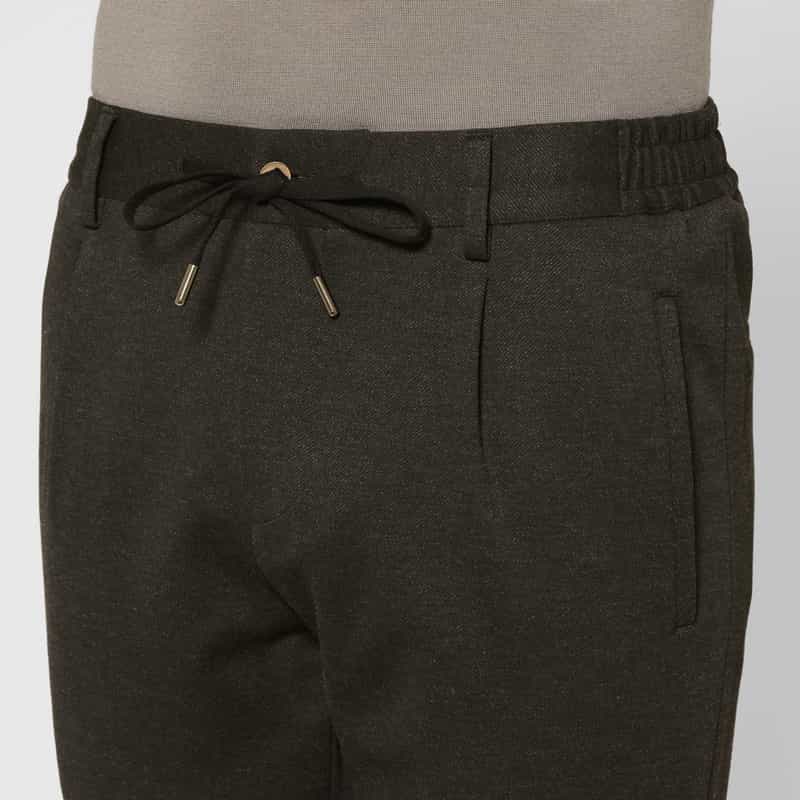 BERNARDO GIUSTI BERNARDO GIUSTI＜ベルナルド ジュスティ＞ バーニーズ　ニューヨーク限定ストレッチパンツ“SUPER STRETTO" DARK GRAY