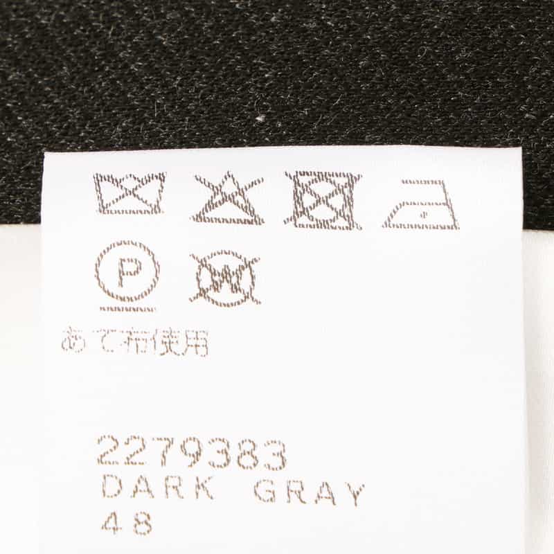 BERNARDO GIUSTI BERNARDO GIUSTI＜ベルナルド ジュスティ＞ バーニーズ　ニューヨーク限定ストレッチパンツ“SUPER STRETTO" DARK GRAY