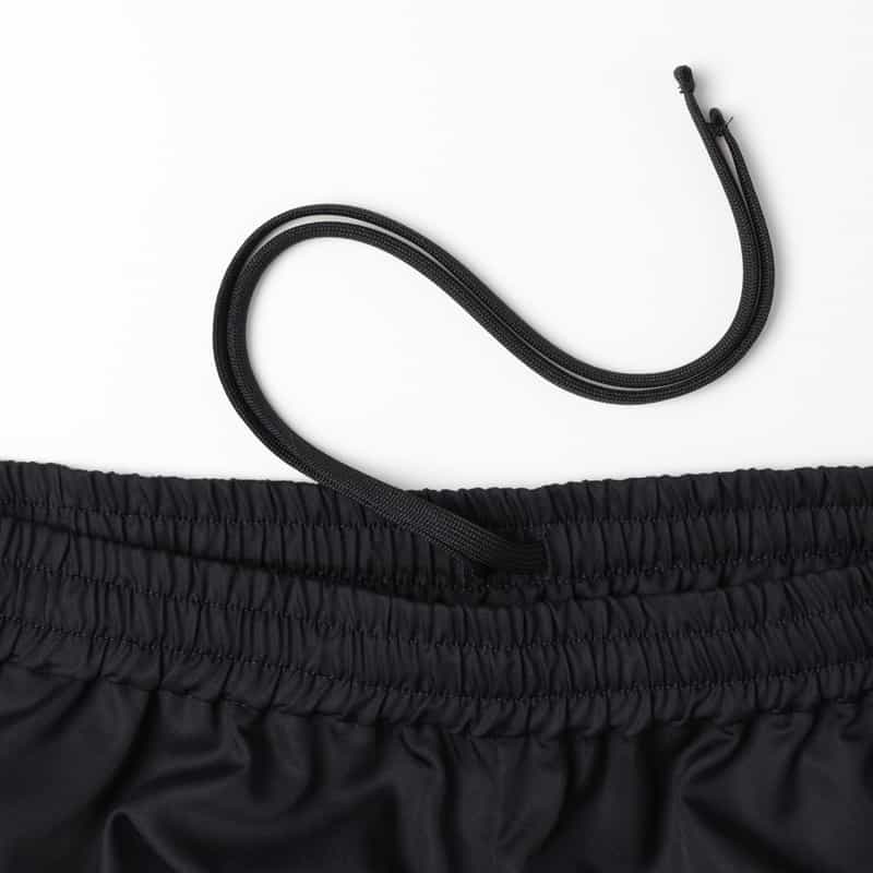 BARNEYS NEW YORK ウォッシャブル ドローストリング バルーンイージーパンツ NAVY