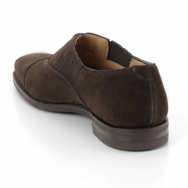 CROCKETT＆JONES CROCKETT＆JONES＜クロケット&ジョーンズ＞ バーニーズ　ニューヨーク限定 スエード素材サイドエラスティックシューズ DARK BROWN