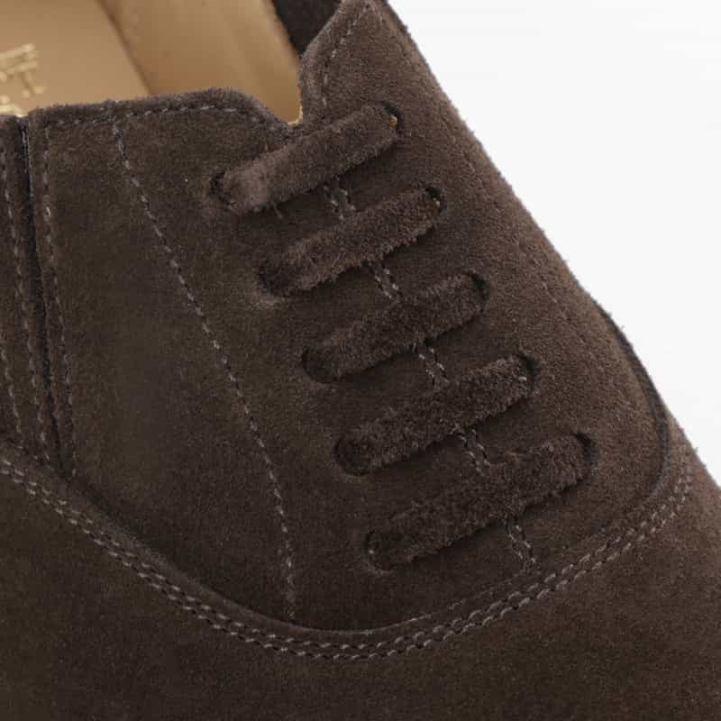 CROCKETT＆JONES CROCKETT＆JONES＜クロケット&ジョーンズ＞ バーニーズ　ニューヨーク限定 スエード素材サイドエラスティックシューズ DARK BROWN
