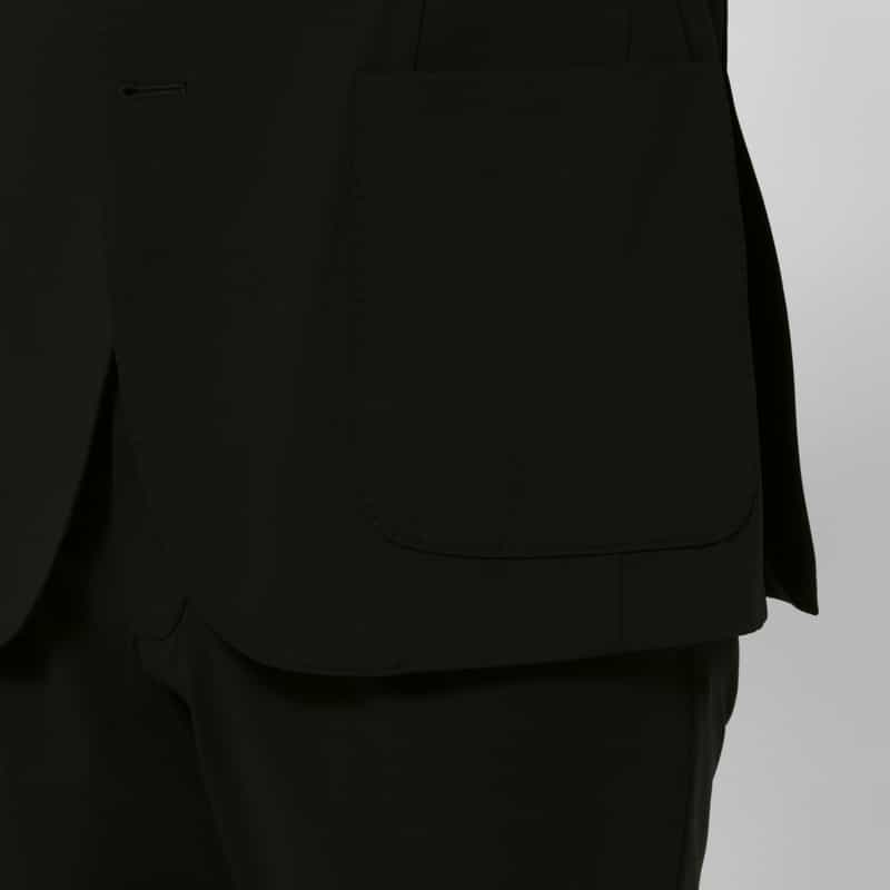 FRADI FRADI＜フラディ＞ バーニーズ　ニューヨーク限定セットアップ ストレッチ素材シングルジャケット BLACK