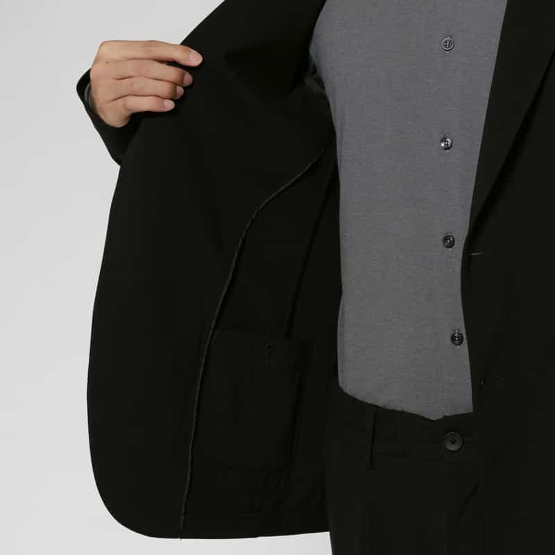 FRADI FRADI＜フラディ＞ バーニーズ　ニューヨーク限定セットアップ ストレッチ素材シングルジャケット BLACK