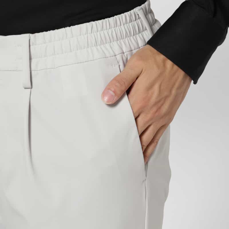 FRADI FRADI＜フラディ＞ バーニーズ　ニューヨーク限定セットアップ ストレッチ素材ジョガーパンツ LIGHT GRAY