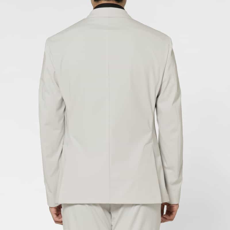 FRADI FRADI＜フラディ＞ バーニーズ　ニューヨーク限定セットアップ ストレッチ素材ダブルブレストジャケット LIGHT GRAY