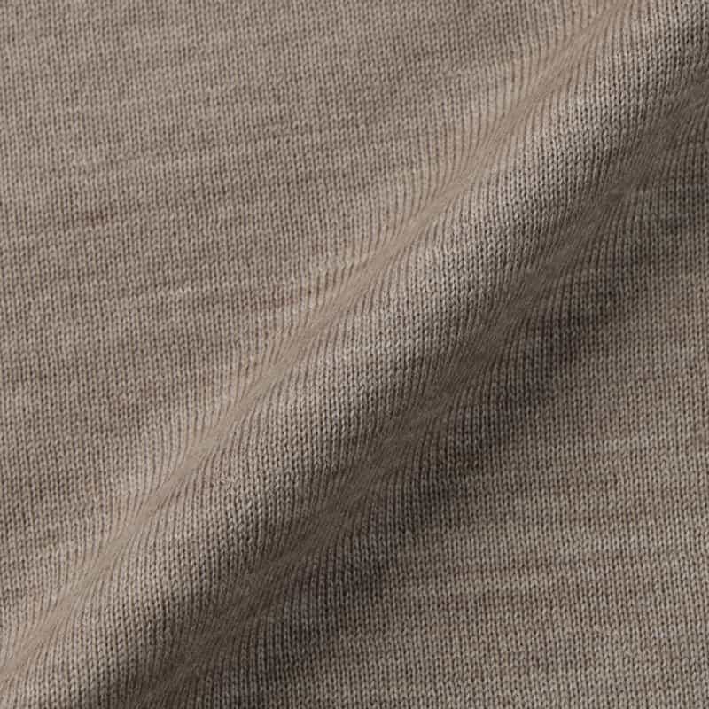 MAURO OTTAVIANI MAURO OTTAVIANI＜マウロ オッタヴィアーニ＞ ウール素材モックネックニットプルオーバー BEIGE