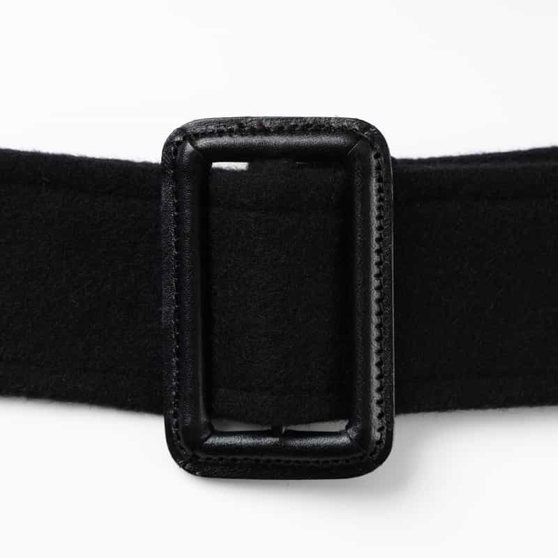 SSSTEIN SSSTEIN＜シュタイン＞ ウールカシミヤ素材ピークドラペルオーバーコート BLACK