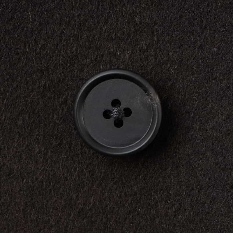 SSSTEIN SSSTEIN＜シュタイン＞ ラグランスリーブバルカラーコート DARK BROWN