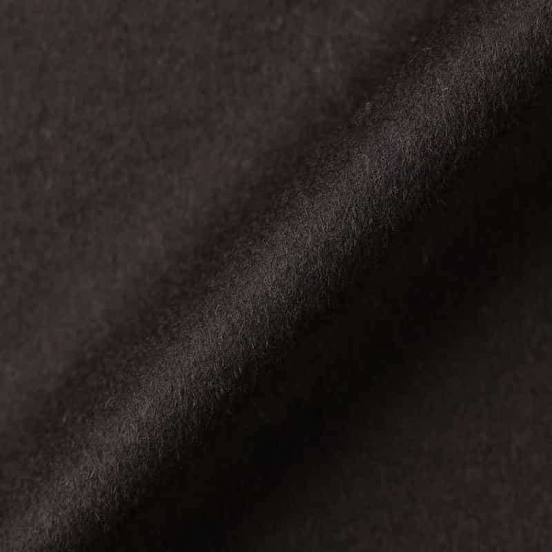 SSSTEIN SSSTEIN＜シュタイン＞ ラグランスリーブバルカラーコート DARK BROWN