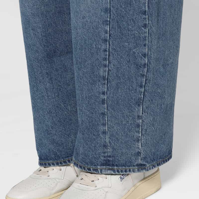 SSSTEIN SSSTEIN＜シュタイン＞ ワイドデニムパンツ LIGHT BLUE
