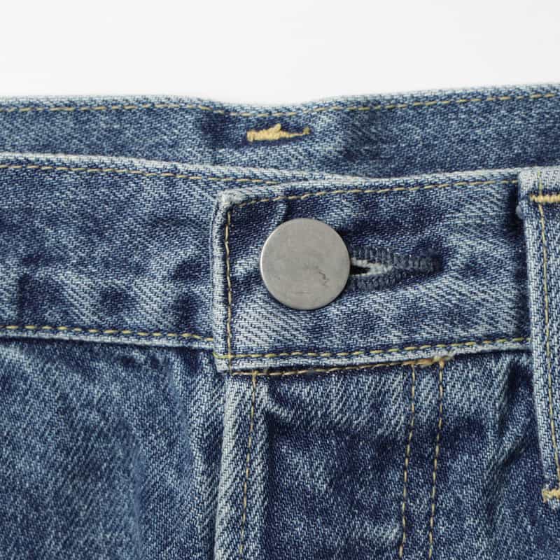 SSSTEIN SSSTEIN＜シュタイン＞ ワイドデニムパンツ LIGHT BLUE