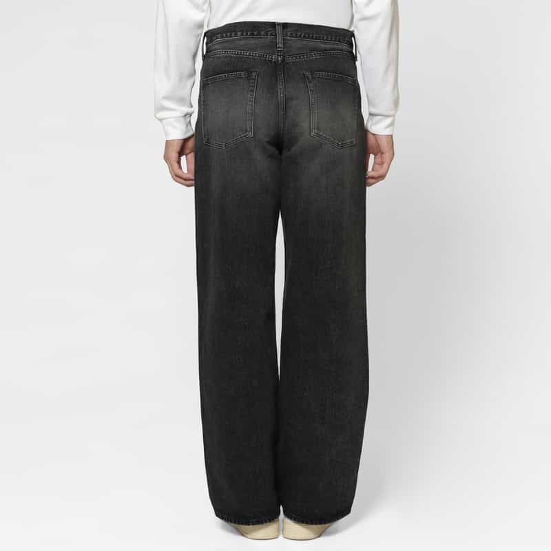 SSSTEIN SSSTEIN＜シュタイン＞ ルーズフィットデニムパンツ BLACK