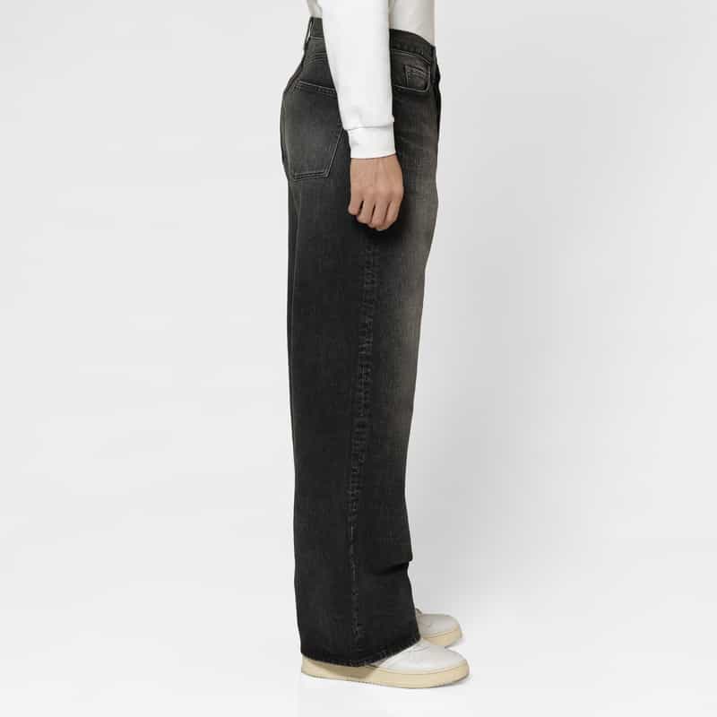 SSSTEIN SSSTEIN＜シュタイン＞ ルーズフィットデニムパンツ BLACK