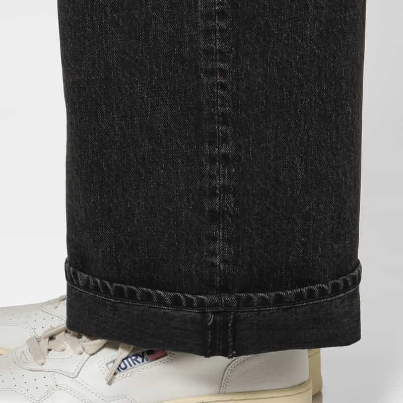 SSSTEIN SSSTEIN＜シュタイン＞ ルーズフィットデニムパンツ BLACK
