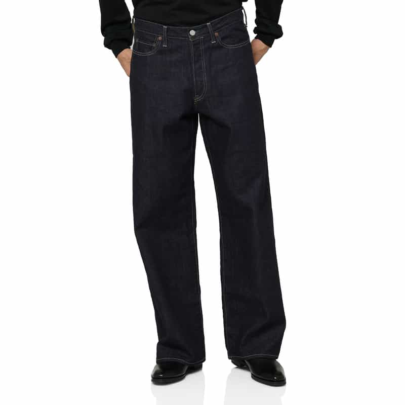 SSSTEIN SSSTEIN＜シュタイン＞ ワイドデニムパンツ INDIGO