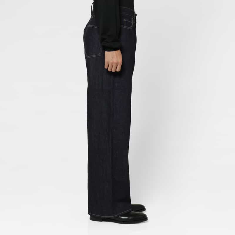 SSSTEIN SSSTEIN＜シュタイン＞ ワイドデニムパンツ INDIGO