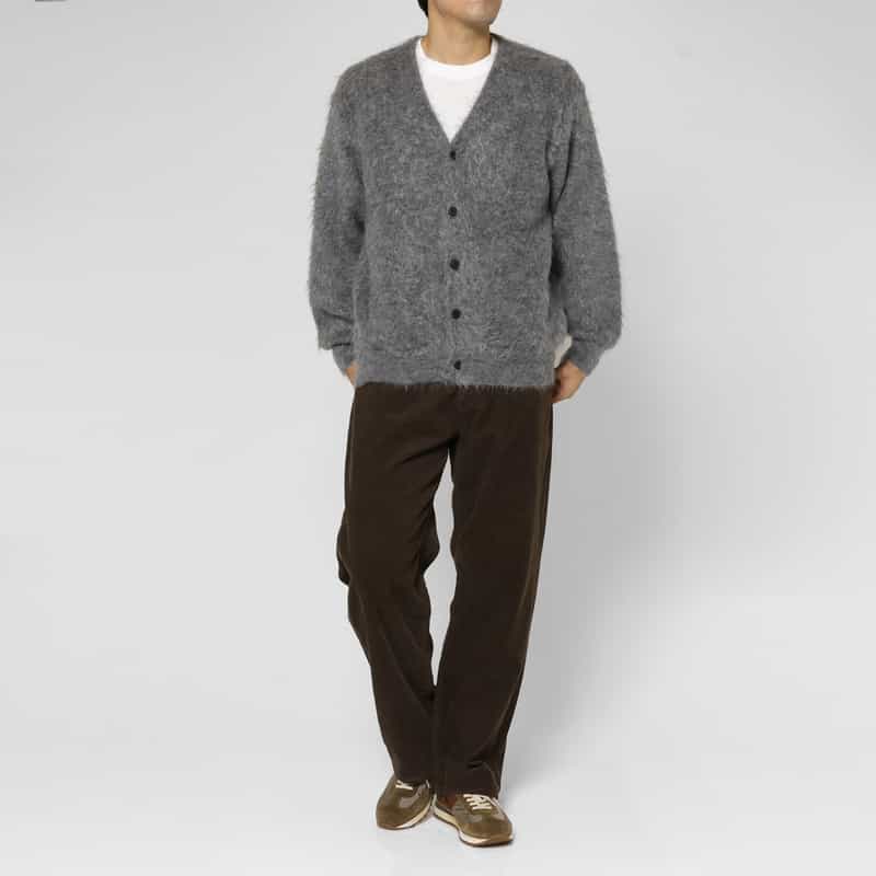 SSSTEIN SSSTEIN＜シュタイン＞ ヴィンテージ加工コーデュロイパンツ BROWN