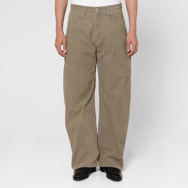 SSSTEIN SSSTEIN＜シュタイン＞ コーデュロイパンツ TAUPE