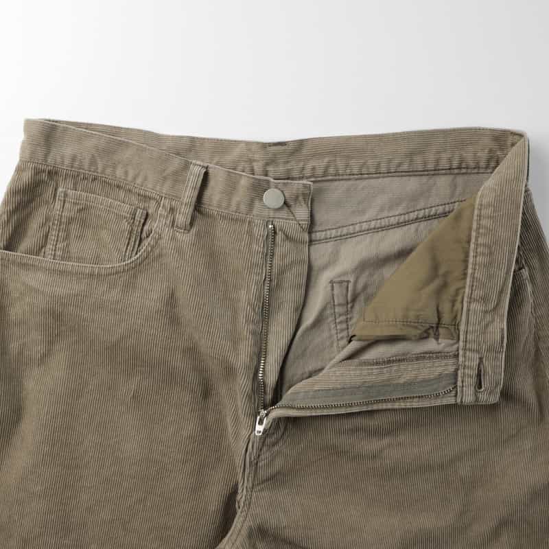SSSTEIN SSSTEIN＜シュタイン＞ コーデュロイパンツ TAUPE