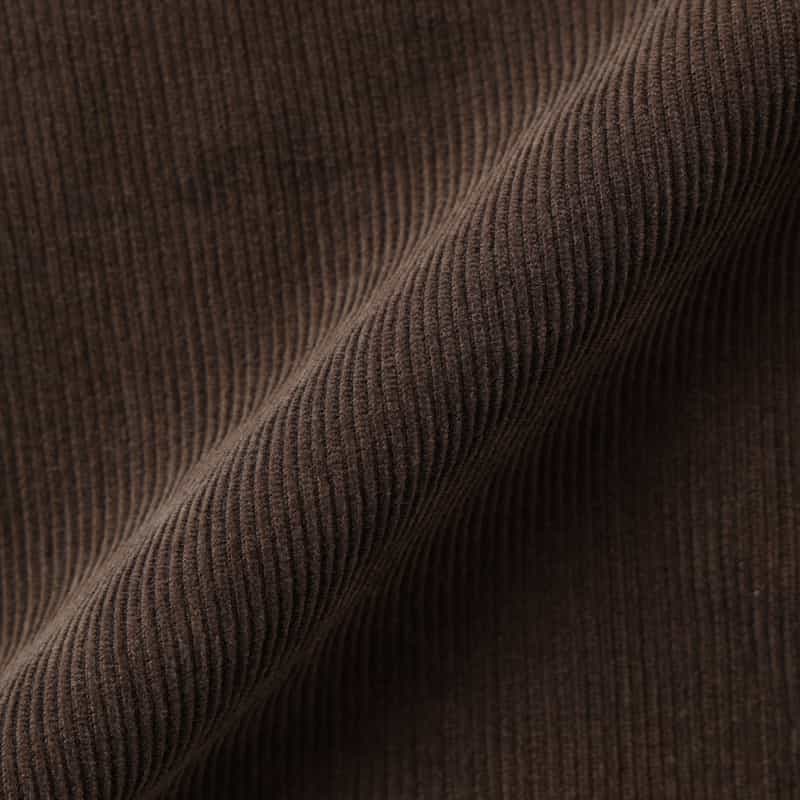 SSSTEIN SSSTEIN＜シュタイン＞ ヴィンテージ加工ジップアップコーデュロイジャケット BROWN
