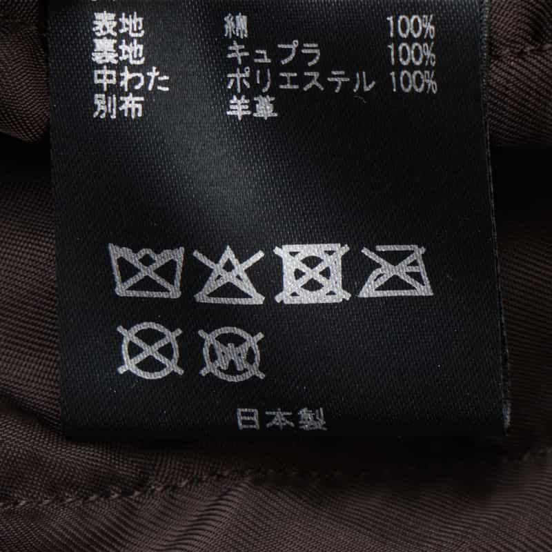 SSSTEIN SSSTEIN＜シュタイン＞ ヴィンテージ加工ジップアップコーデュロイジャケット BROWN
