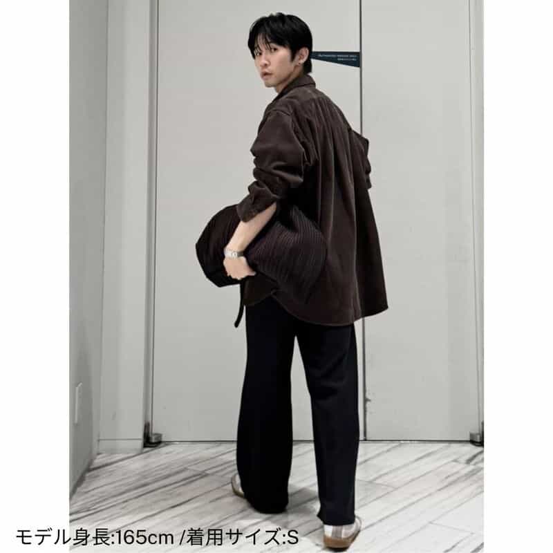 SSSTEIN SSSTEIN＜シュタイン＞ コーデュロイシャツ BROWN