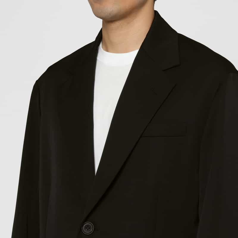SSSTEIN SSSTEIN＜シュタイン＞ オーバーサイズロングジャケット BLACK