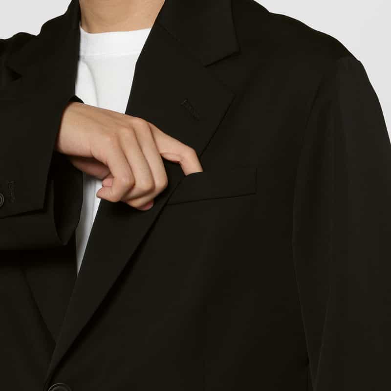 SSSTEIN SSSTEIN＜シュタイン＞ オーバーサイズロングジャケット BLACK
