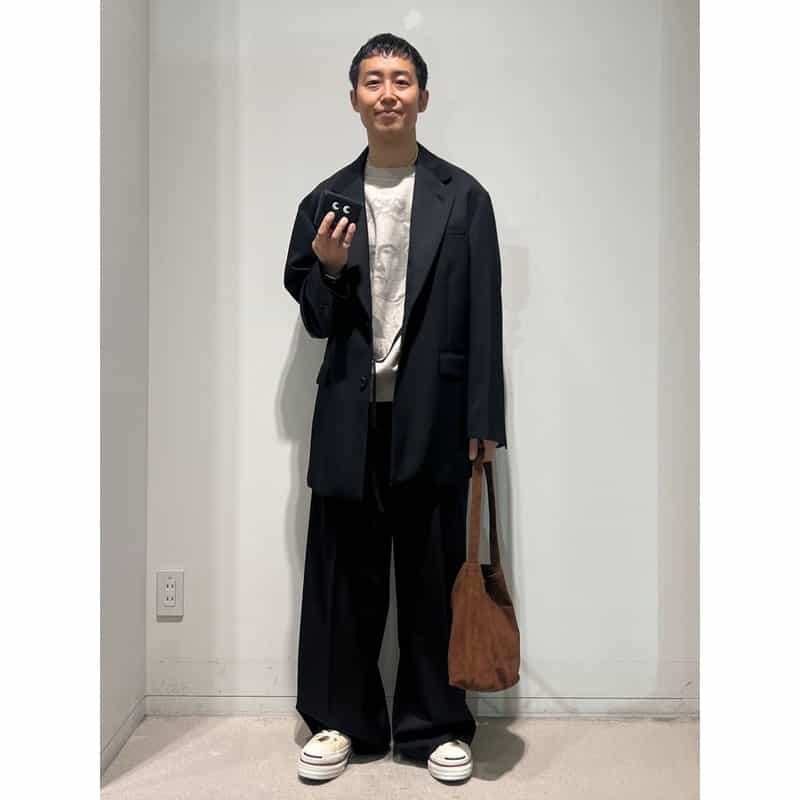 SSSTEIN SSSTEIN＜シュタイン＞ オーバーサイズロングジャケット BLACK