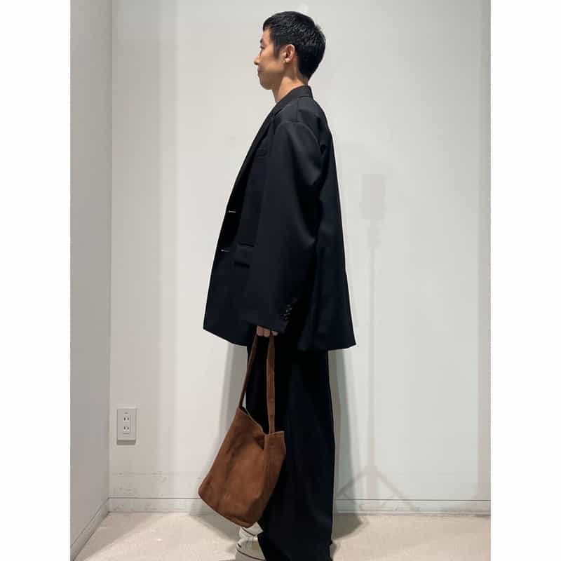 SSSTEIN SSSTEIN＜シュタイン＞ オーバーサイズロングジャケット BLACK