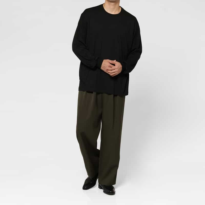 SSSTEIN SSSTEIN＜シュタイン＞ イージーワイドパンツ KHAKI