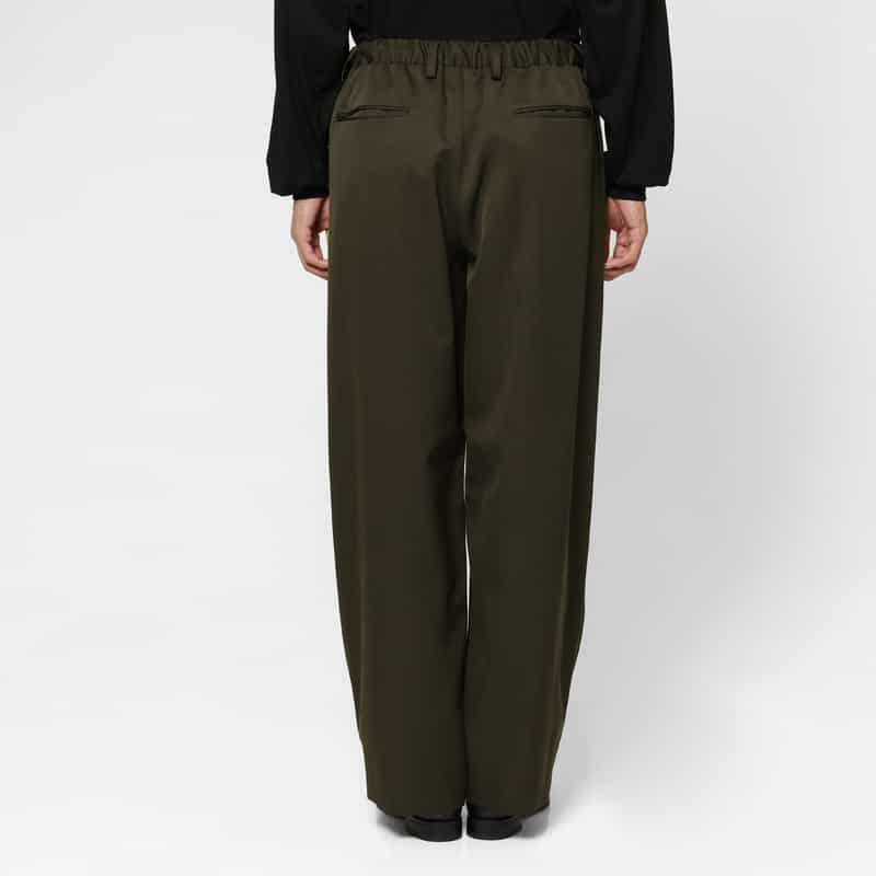 SSSTEIN SSSTEIN＜シュタイン＞ イージーワイドパンツ KHAKI