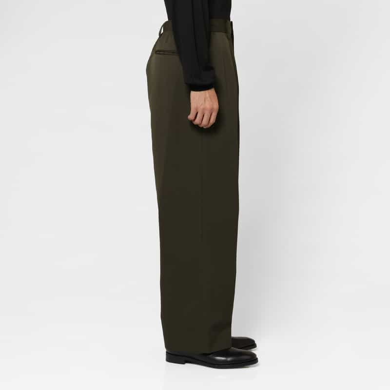 SSSTEIN SSSTEIN＜シュタイン＞ イージーワイドパンツ KHAKI