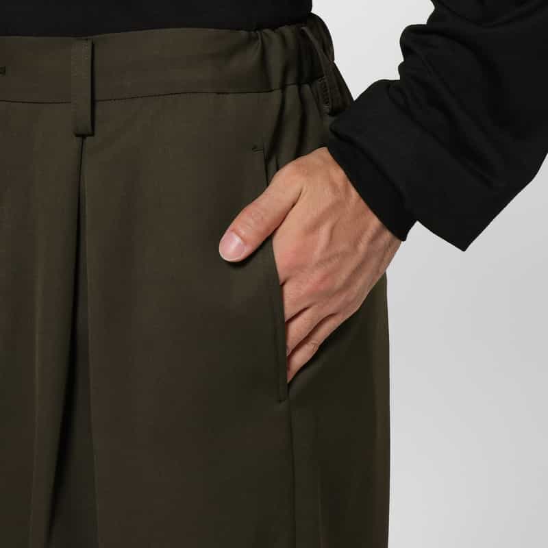 SSSTEIN SSSTEIN＜シュタイン＞ イージーワイドパンツ KHAKI