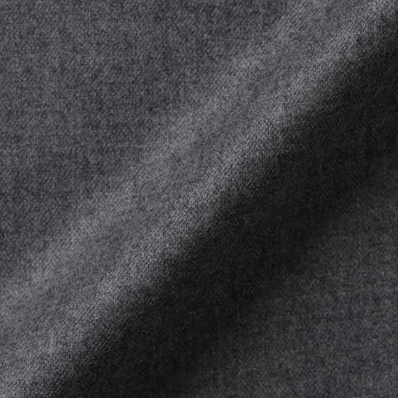 SSSTEIN SSSTEIN＜シュタイン＞ ウールフランネル素材スキッパーシャツ GRAY