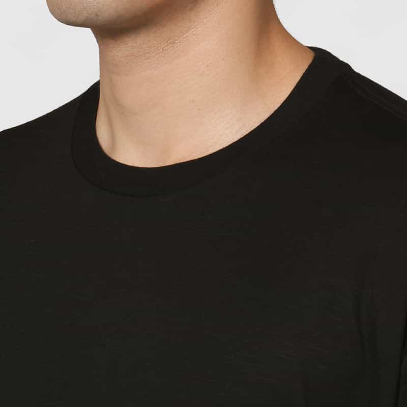 SSSTEIN SSSTEIN＜シュタイン＞ ウール素材ロングスリーブTシャツ BLACK
