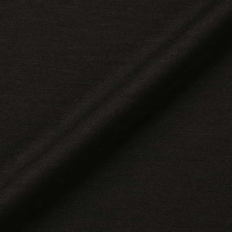 SSSTEIN SSSTEIN＜シュタイン＞ ウール素材ロングスリーブTシャツ BLACK