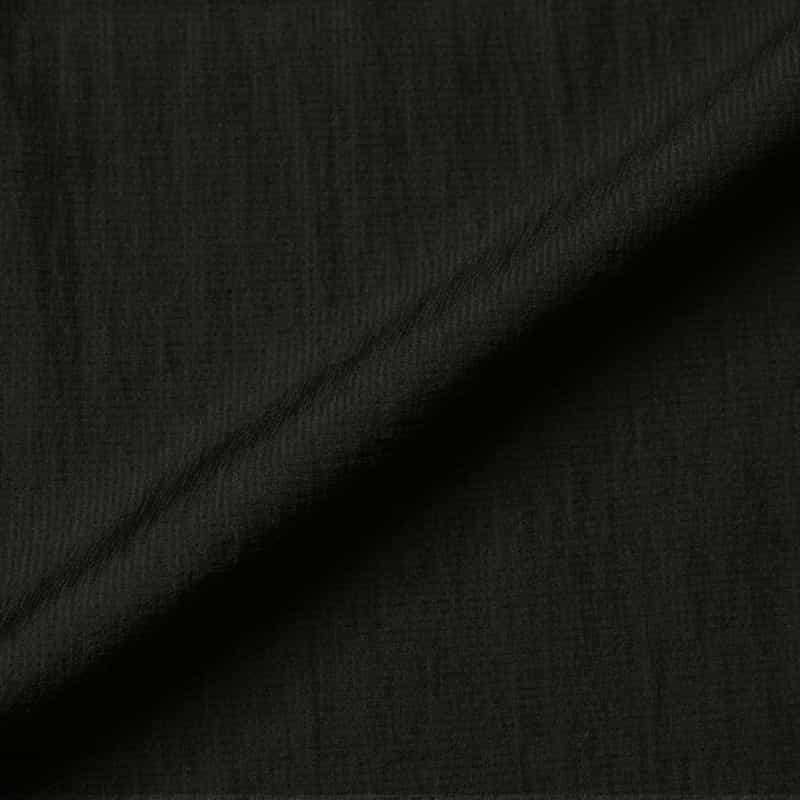BARNEYS NEW YORK フラフリップ素材ナイロンシャツ GRAY