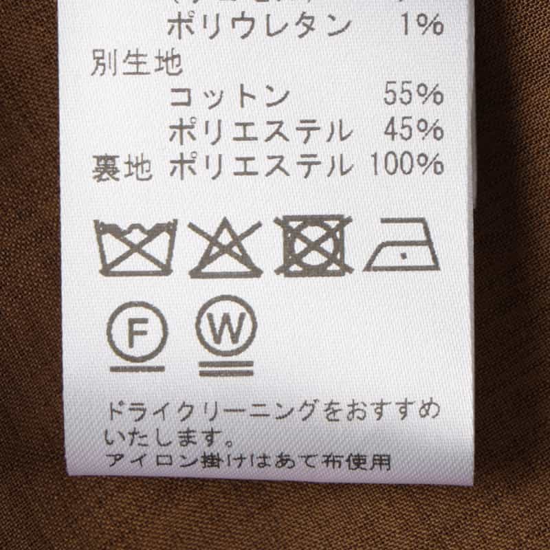 BARNEYS NEW YORK シアー素材チェック柄ミニドレス BROWN