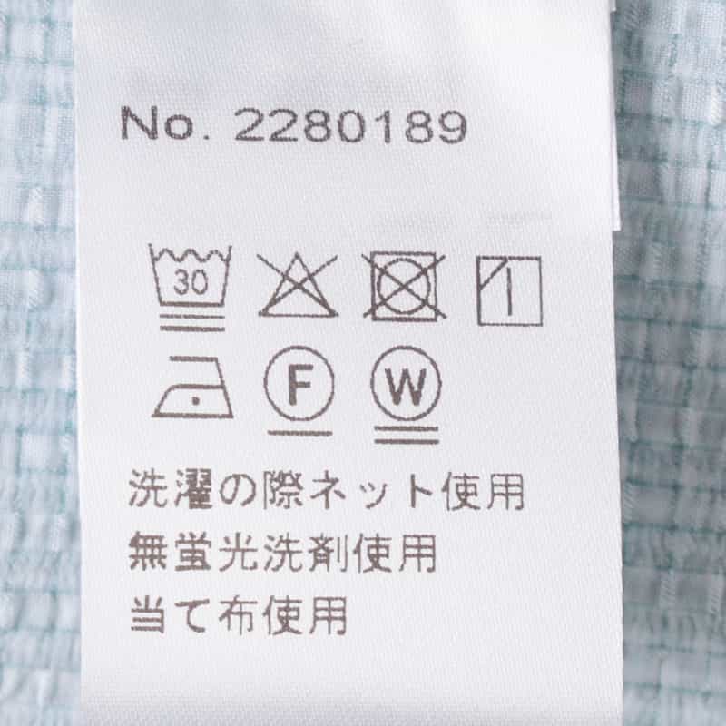 BARNEYS NEW YORK ショートスリーブプリントシャツ BLUE