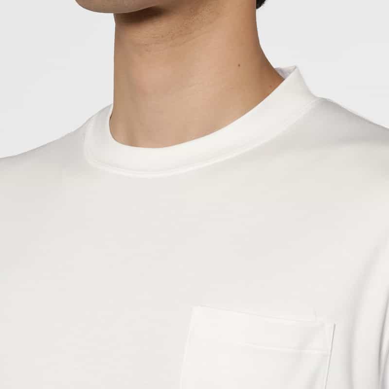 BARNEYS NEW YORK ポケット付きTシャツ WHITE