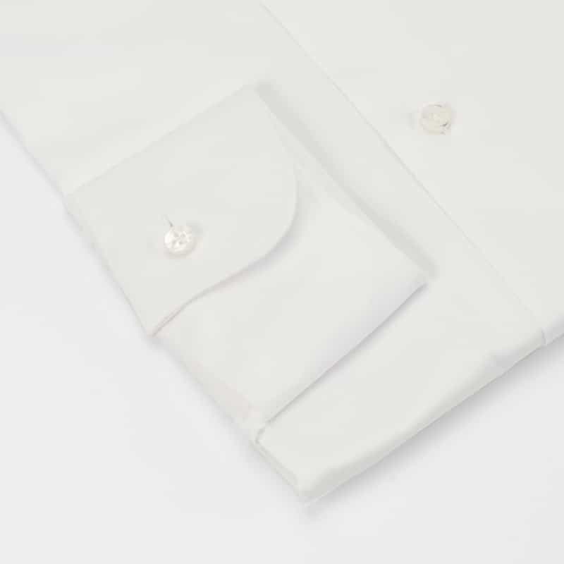 BARBA BARBA＜バルバ＞ セミワイドカラードレスシャツ“MILANO" WHITE