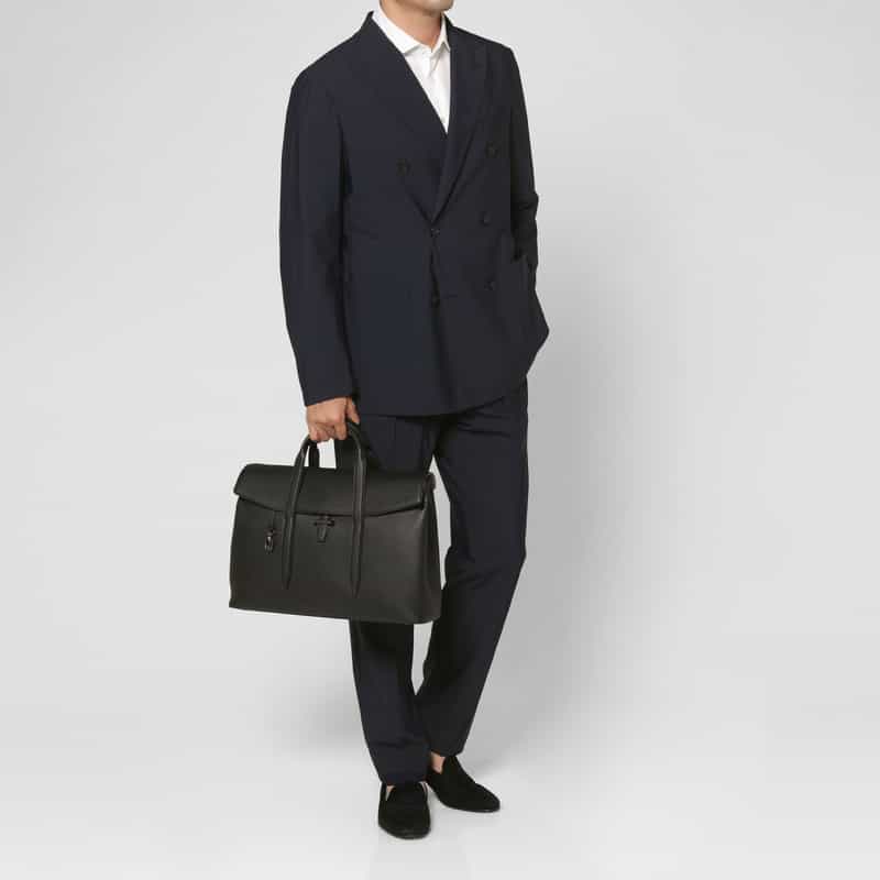 ETIAM ETIAM＜エティアム＞ バーニーズ　ニューヨーク限定ブリーフケース BLACK