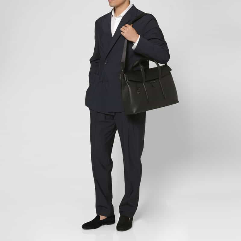 ETIAM ETIAM＜エティアム＞ バーニーズ　ニューヨーク限定ブリーフケース BLACK