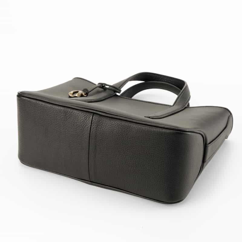 ETIAM ETIAM＜エティアム＞ レザーミニトートバッグ BLACK