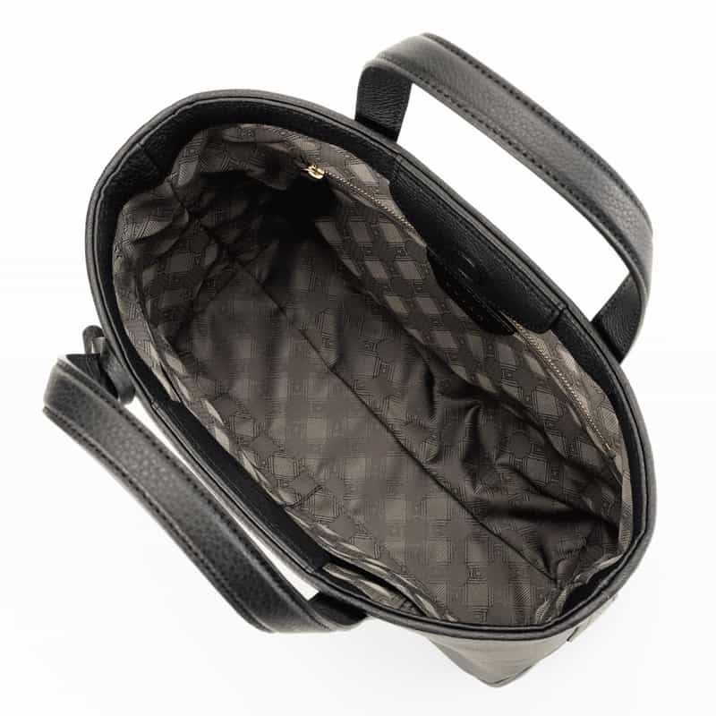 ETIAM ETIAM＜エティアム＞ レザーミニトートバッグ BLACK