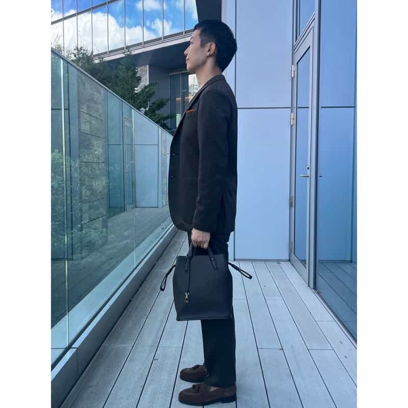 ETIAM ETIAM＜エティアム＞ 2WAYハンドバッグ BROWN