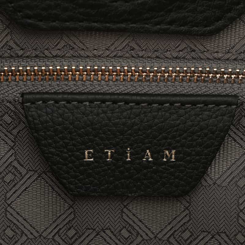 ETIAM ETIAM＜エティアム＞ 2WAYハンドバッグ BLACK