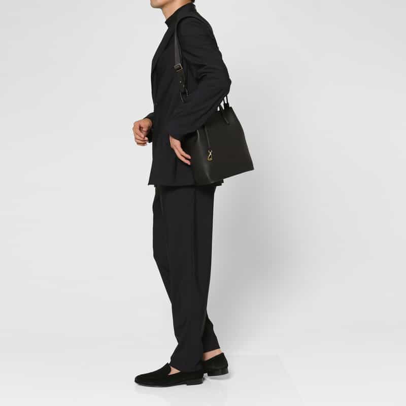 ETIAM ETIAM＜エティアム＞ 2WAYハンドバッグ BLACK