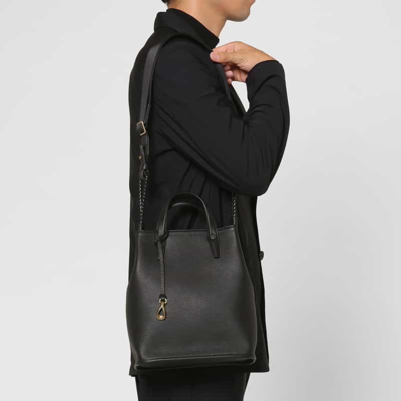 ETIAM ETIAM＜エティアム＞ 2WAYハンドバッグ BLACK